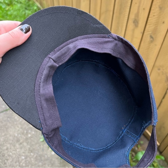 Ragtops Handmade Navy Cadet Cap Size L/XL - Picture 2 of 3
